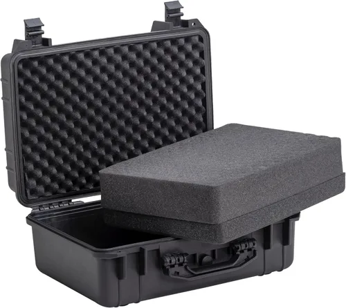 Vista 3 de MEIJIA Funda portátil impermeable para cámara para todo tipo de clima, con espuma de ajuste personalizado, compatible con drones, cámara, equipos