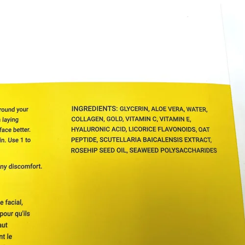Vista 9 de Doppeltree Máscara facial dorada – Mascarillas de hidrogel prémium para cuidado de la piel y belleza, hidratante y antienvejecimiento – Mascarilla