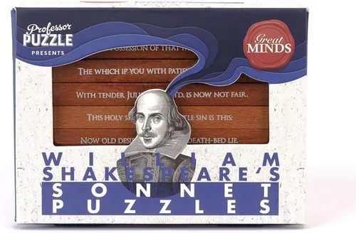 Vista 6 de Great Minds Shakespeares Sonnet 3D Brain Teaser Puzzle