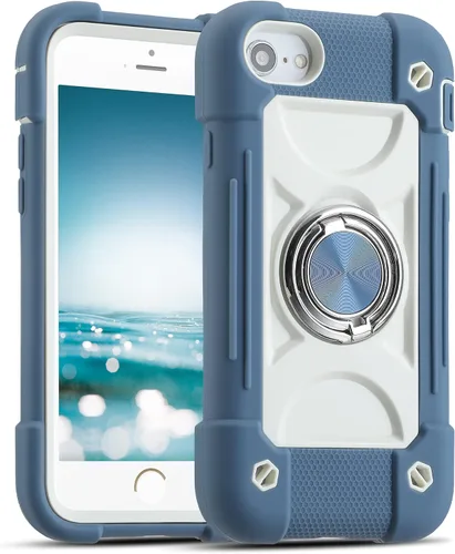 Vista 80 de MARKILL Compatible con iPhone Se3/iPhone Se2, Funda para iPhone 6/6S, Funda para iPhone 7/iPhone 8 de 4.7 Pulgadas con Soporte Anular, Funda