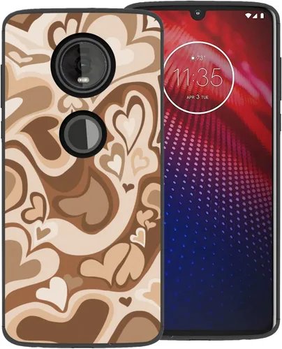 Vista 10 de Funda para teléfono Motorola Moto Z4, bonita funda de teléfono para Motorola Moto Z4, diseño estético, lindo patrón a prueba de golpes