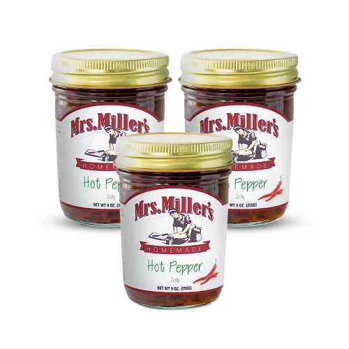 Vista 8 de Mrs. Miller's Hot Pepper Jelly 9 onzas (paquete de 2)
