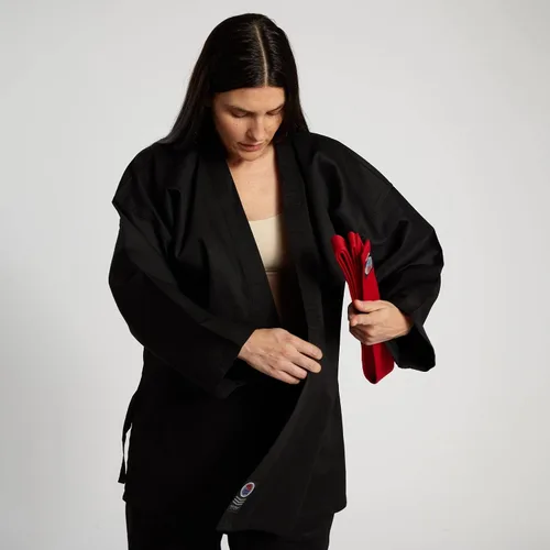 Vista 3 de Pro Force 6 onzas Uniforme de estudiante ligero con cordón elástico