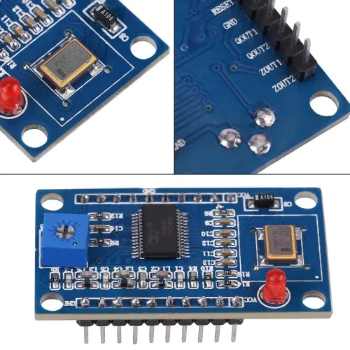 Vista 8 de Generador, módulo generador DDS AD9850, 2 ondas sinusoidales y 2 onda cuadrada, 0-40MHz