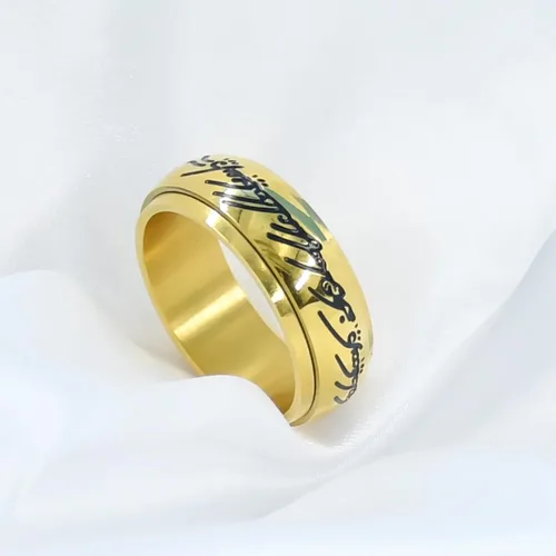 Vista 7 de Anillo de poder para hombres y mujeres, anillo para ansiedad de Lord of the Rings