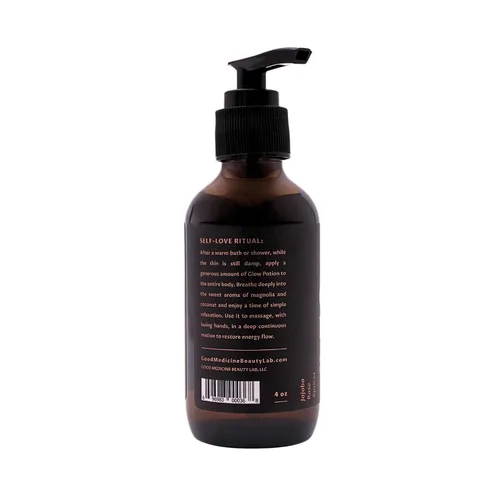 Vista 2 de Good Medicine Beauty Lab Glow Potion - Aceite corporal radiante, reafirma y aprieta el tono de la piel, suaviza y suaviza, cuidado de la piel