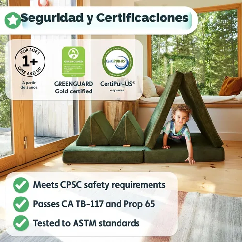 Vista 7 de Nugget - El sofá de juego original para niños - Sofá infantil modular