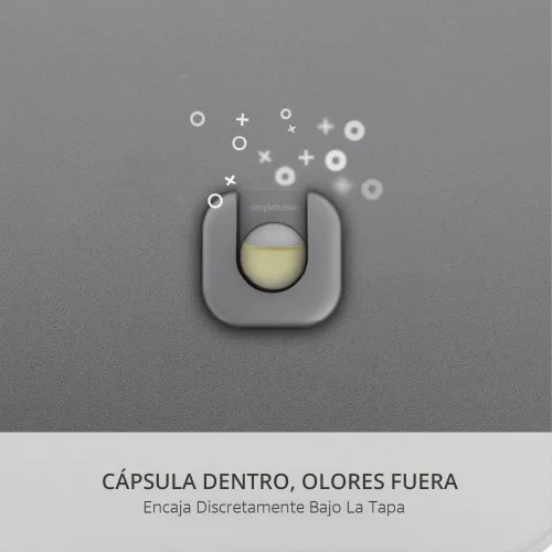 Vista 3 de simplehuman Paquete de Recambio de Cápsulas Odorsorb – Eliminador de Olores para Botes de Basura Natural a Base de Plantas, Sin Fragancia, Recambios