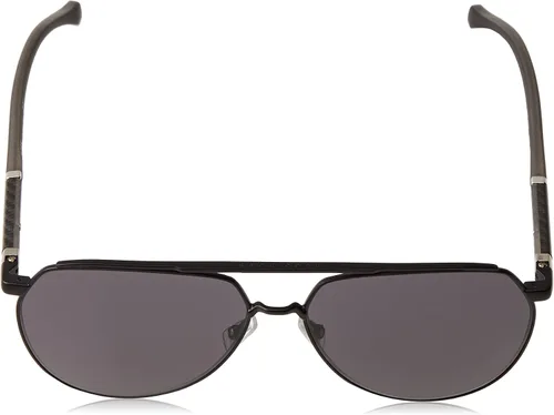 Vista 4 de Hugo Boss BOSS 1130S Matte NegroGris 6114145 hombres Gafas de sol