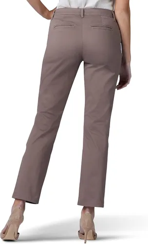 Vista 3 de LEE - Pantalones rectos para uso diario de corte holgado para mujer