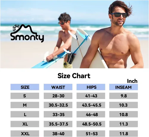 Vista 6 de Traje de baño para hombre, de secado rápido, traje de baño de playa para hombre
