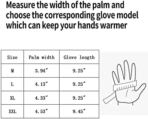 Vista 6 de Guantes cálidos de invierno, correr, senderismo, pesca, guantes de pantalla táctil para dedos