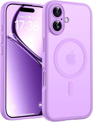 Vista 231 de TOCOL Funda para iPhone 11, compatible con Magsafe, protección completa de cámara, imanes integrados, protección contra caídas, funda translúcida