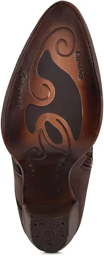 Vista 9 de Cuadra Womens Bootie in Genuine Bovine Leather with Zipper