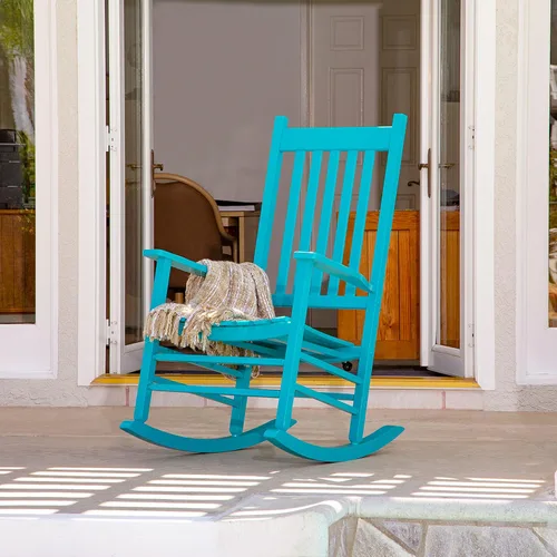 Vista 2 de Shine Company Balancines para porche Vermont – Aruba (juego de 2)
