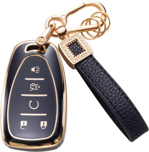 Vista 16 de Funda para llavero Benz, cordón de cuero con protección para llave inteligente, compatible con Clase A, Clase C, Clase G, Clase E y Clase S 2017-2021