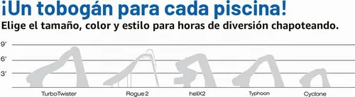 Vista 9 de S.R. Smith Cyclone tobogán para piscina de curva derecha, Curva derecha, Arena