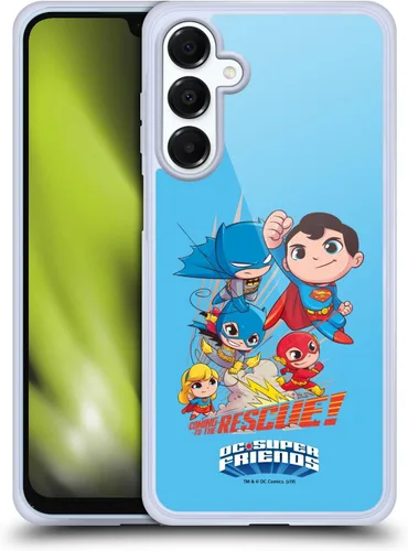 Vista 9 de Head Case Designs Officially Licensed Super Friends DC Comics Aquaman Toddlers Composed Art Gel Case [Military Grade Protection] Compatible with