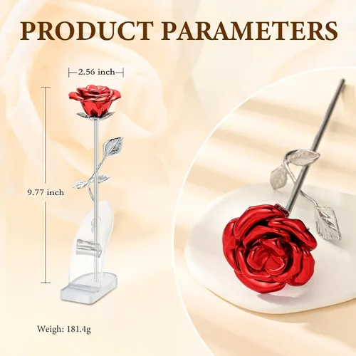 Vista 4 de Urna de cremación de flores de rosa para cenizas, humanos, adultos, mujeres, hombres, de acero inoxidable, mini urnas decorativas para cenizas
