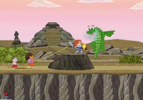 Vista 3 de Dora the Explorer Dora Saves the Crystal Kingdom - Nintendo Wii