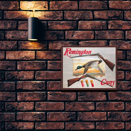 Vista 5 de Desperate Enterprises Señales de estaño Remington