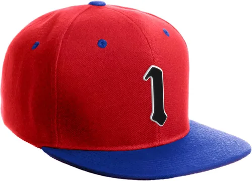 Vista 1462 de Daxton Gorra clásica con visera de billete plano con letras del alfabeto inglés antiguo de la A a la Z
