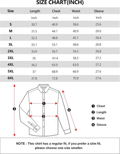 Vista 7 de Alimens & Gentle Camisas de vestir para hombre, de manga larga, elásticas, sin arrugas, unicolor, formal, con botones, con bolsillo