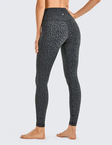 Vista 3 de CRZ YOGA Women's Naked Feeling Yoga Pants 28 Inches - High Waisted Workout Leggings Full Length Tights Buttery Soft