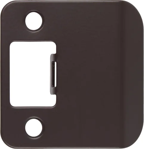 Vista 6 de Stone Harbor Hardware Esquina redonda con labio extendido, 2-1/4" x 1-3/4", (2-1/4" de longitud total), negro mate