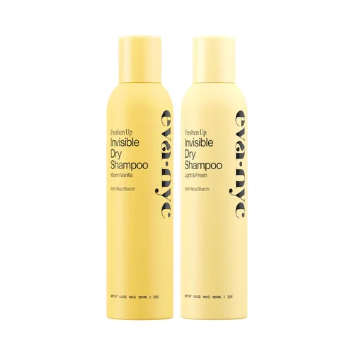 Vista 12 de Eva NYC Champú en Seco Invisible en Spray - Absorbe Aceite, Elimina Olores y Sin Residuo Blanco - Champú en Seco para Refrescar para Mujeres - Para