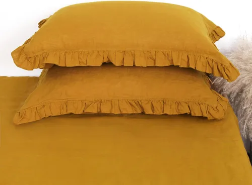 Vista 22 de Linen World - Juego de 2 fundas de almohada de lino francés, fundas de almohada que absorben la humedad lavadas a la piedra