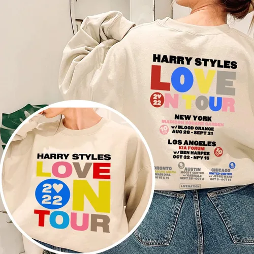 Vista 3 de BluePrints Sudadera Harry Tracklist - Suéter de álbum inspirado en Harry 2022 para fanáticos, Estilo 1