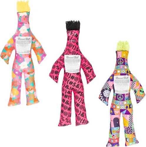 Vista 8 de Dammit Doll XL - Divertido regalo de broma para aliviar el estrés, color aleatorio, para aliviar la ira y la frustración, elefante blanco o muñeca