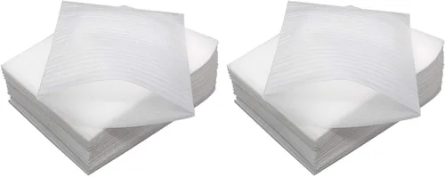 Vista 9 de Vipolish 100 bolsas de espuma de polietileno blanco de 3.9 x 5.9 pulgadas para embalar artículos frágiles