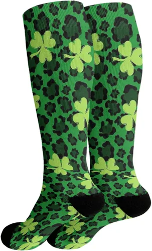 Vista 2 de devor Womens Trouser Socks Athletic for Women's Sock Cotton Crew Socks Fashion St. Patrick's Day Sock