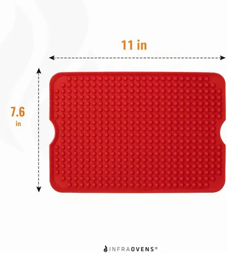 Vista 6 de Accesorios para freidora de aire Ninja Foodi XL Smart FG551 6 en 1, alfombrilla reutilizable resistente al calor para freidora de aire, accesorios