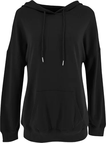 Vista 3 de Orchidays Sudaderas casuales con bolsillo para mujer, manga larga, con cordón