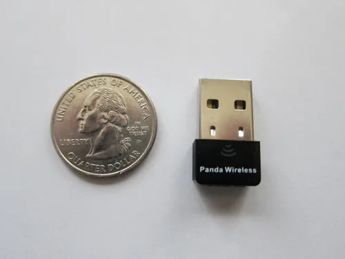Vista 2 de Panda Wireless® Adaptador USB inalámbrico Ultra WiFi (b/g/n) 150Mbps Wireless-N 2.4GHz - Windows 7/8/10/11, Zorin, Mint, Ubuntu, Fedora, Centos