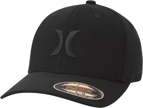 Vista 64 de Hurley Gorras para hombre - One & Only Flexfit Textures Cap - Sombreros ajustados para hombre, S-XL
