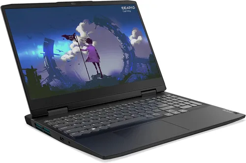Vista 16 de Lenovo - 2021 - IdeaPad Gaming 3 - Computadora portátil - Pantalla FHD de 15.6" -120Hz - AMD Ryzen 5 5600H - 8GB RAM - 256GB de almacenamiento