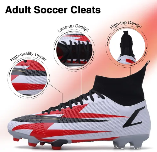 Vista 6 de CBUSTER GRESKY - Botines de fútbol AGFG para hombre y mujer