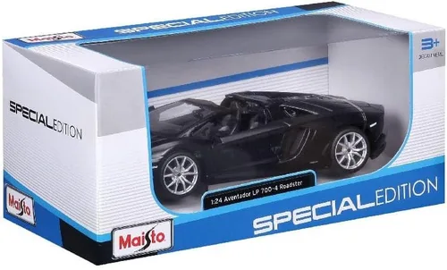 Vista 4 de Maisto Lamborghini Aventador Roadster, Modelo Automóvil 1:24, Modelo Fertige