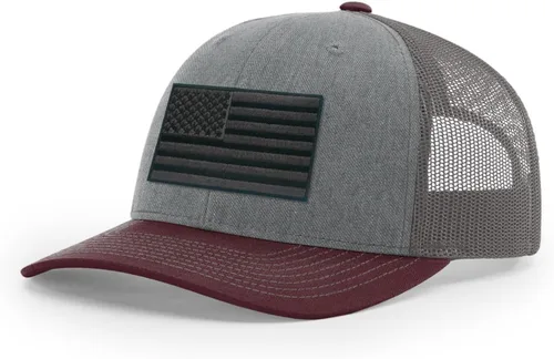 Vista 192 de Joe's USA Richardson 112 - Gorras de camionero con parche gráfico personalizado - Gorras estructuradas de cinco y seis paneles Richardson Premium