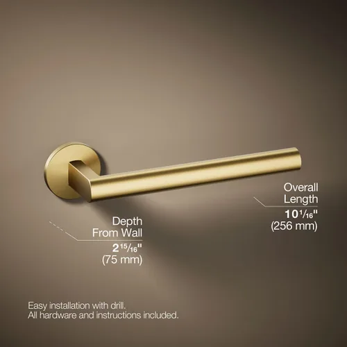 Vista 2 de Kohler 78377-2MB Componentes-Accesorios de fontanería, latón moderno cepillado vibrante