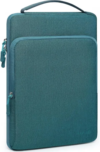 Vista 11 de HYZUO Funda para laptop de 14-15 pulgadas para MacBook Air 15 M5 Azul pálido
