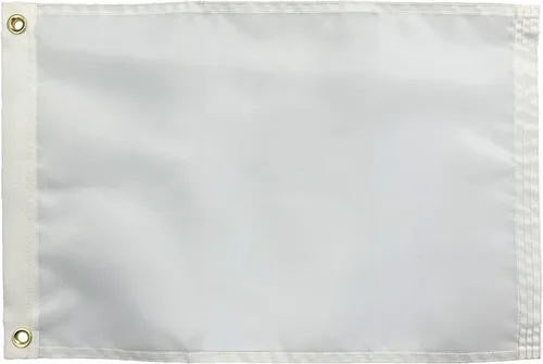 Vista 20 de Bandera negra sólida en blanco personalizable de 12 x 18 pulgadas, haz tu propia pancarta personalizada para decorar nailon resistente al aire