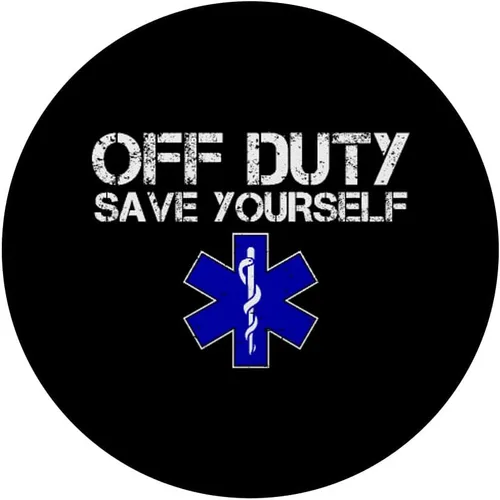 Vista 3 de EMS divertido para EMT fuera de servicio Sálvate PopSockets intercambiables PopGrip