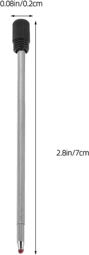 Vista 2 de Metal Ballpoint Pen Refills Black Writing 7cm 80pcs