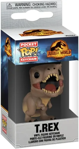 Vista 2 de Funko Pop Llavero Jurassic World Dominion - T Rex