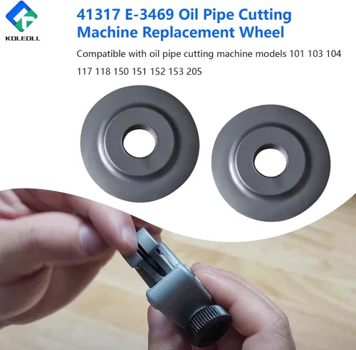 Vista 4 de 41317 E-3469 Rueda de repuesto para cortador de tubos Compatible con los modelos 101, 103, 104, 117, 118, 150, 151, 152, 153, 205, cortador